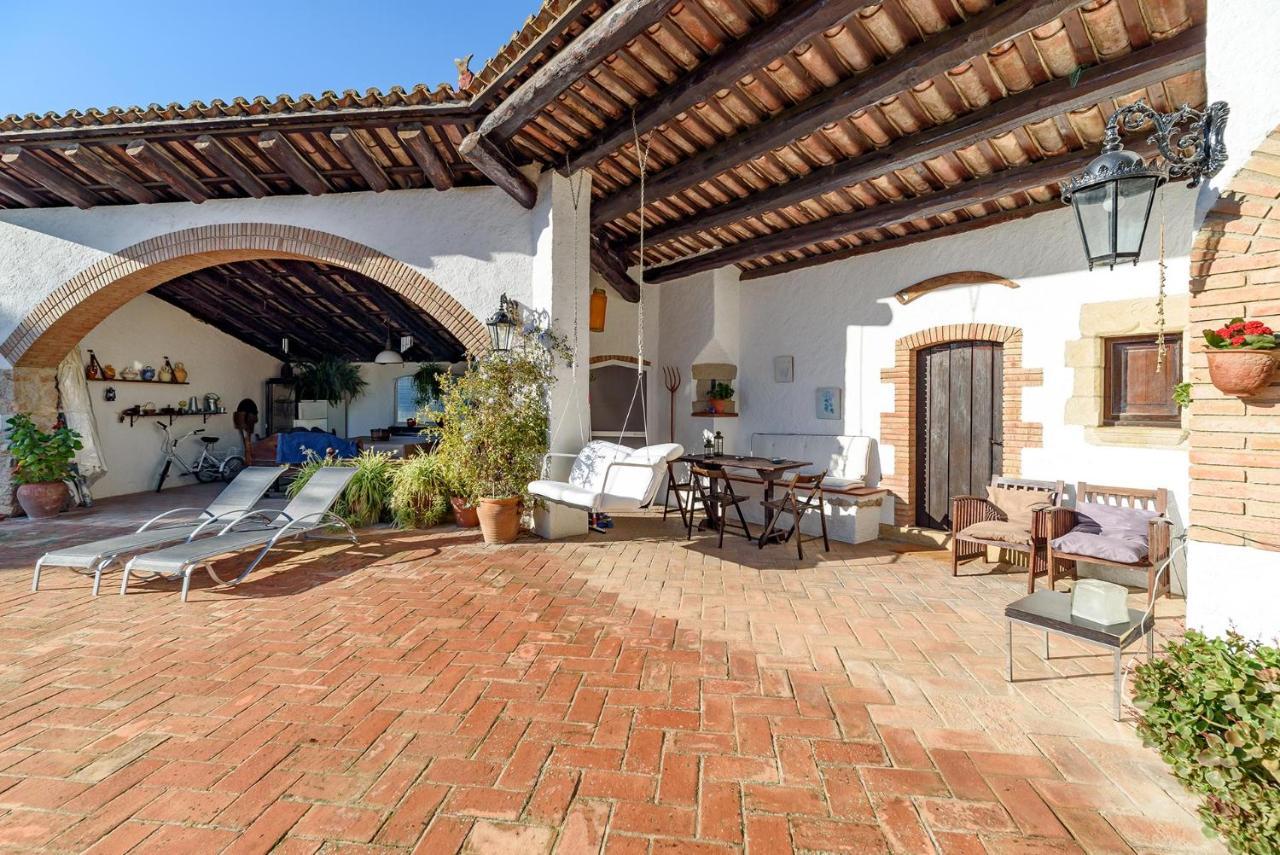 Masia Can Manent Del Bosc S XVIII Santa Eulalia de Ronsana Bagian luar foto