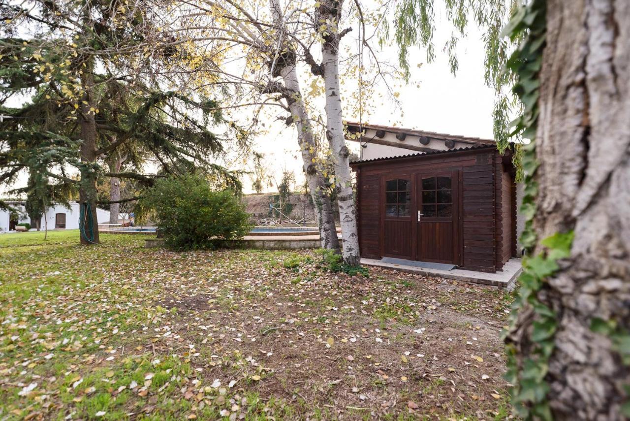 Masia Can Manent Del Bosc S XVIII Santa Eulalia de Ronsana Bagian luar foto