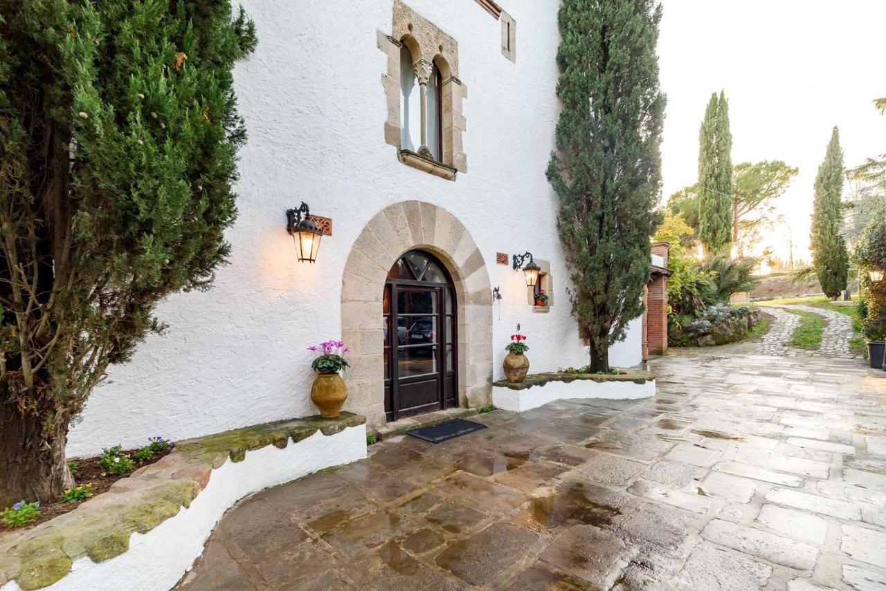 Masia Can Manent Del Bosc S XVIII Santa Eulalia de Ronsana Bagian luar foto