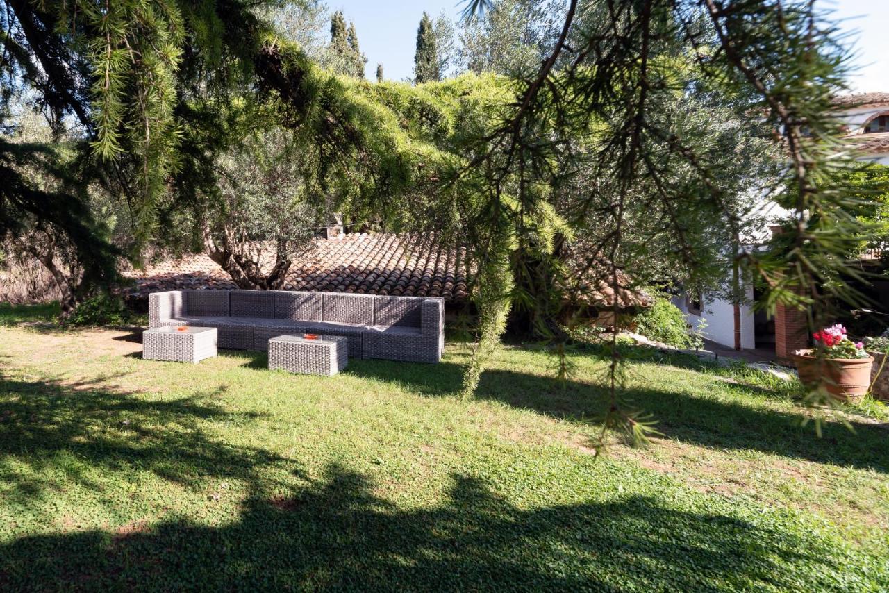 Masia Can Manent Del Bosc S XVIII Santa Eulalia de Ronsana Bagian luar foto