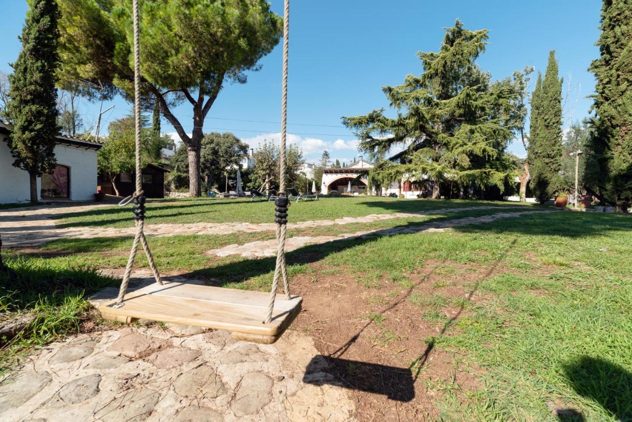 Masia Can Manent Del Bosc S XVIII Santa Eulalia de Ronsana Bagian luar foto